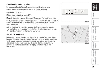 2009-2010 Fiat Punto Owner's Manual | French