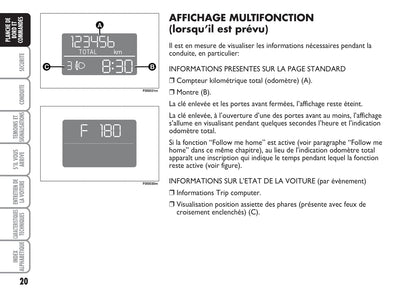 2009-2010 Fiat Punto Owner's Manual | French