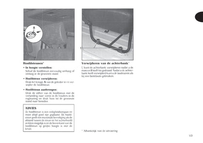 1998-1999 Renault Trafic Gebruikershandleiding | Nederlands