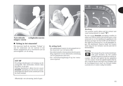 1998-1999 Renault Trafic Gebruikershandleiding | Nederlands