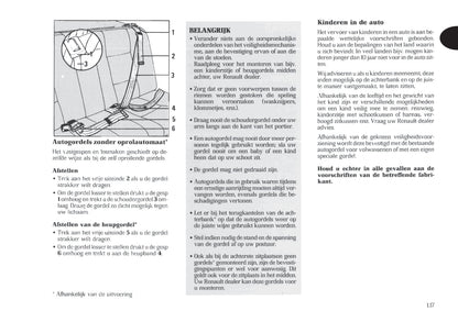 1998-1999 Renault Trafic Gebruikershandleiding | Nederlands