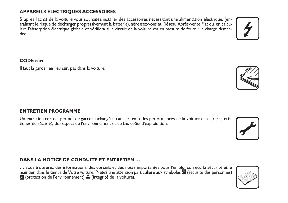 2007-2008 Fiat Croma Owner's Manual | French