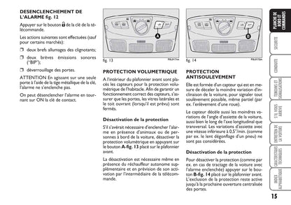 2007-2008 Fiat Croma Owner's Manual | French