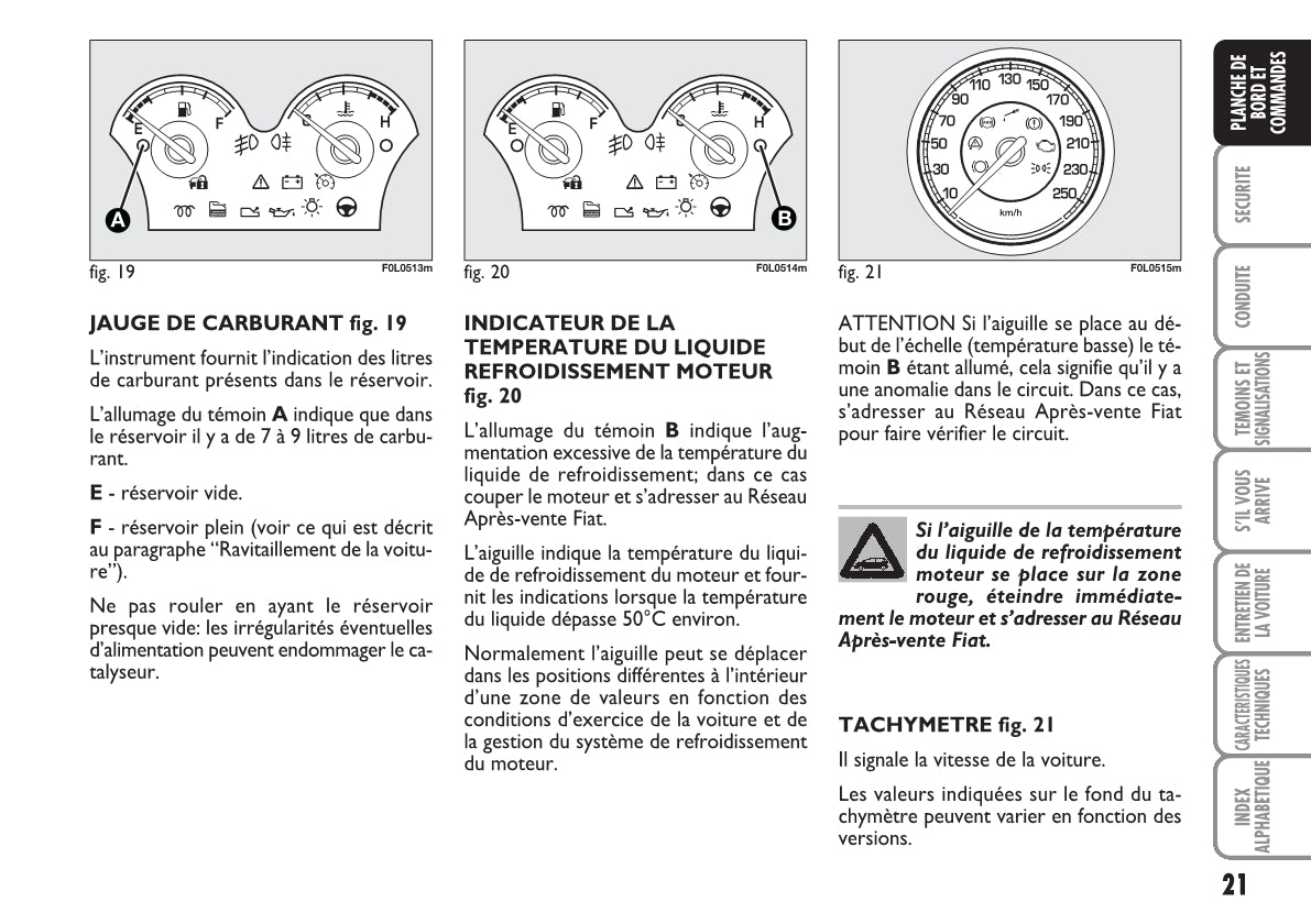 2007-2008 Fiat Croma Owner's Manual | French