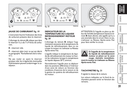 2007-2008 Fiat Croma Owner's Manual | French