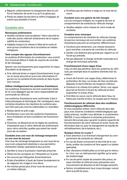 2020-2021 Skoda Octavia Owner's Manual | French