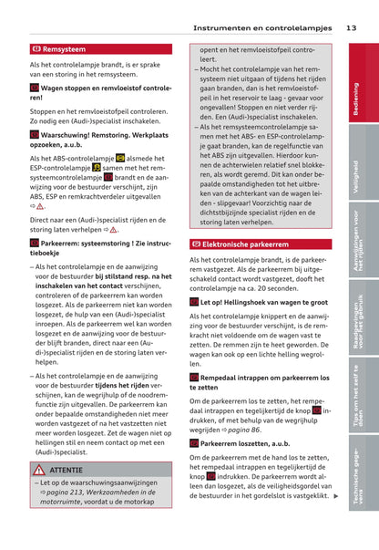 2011-2014 Audi A6 Gebruikershandleiding | Nederlands