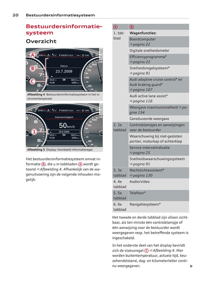 2011-2014 Audi A6 Gebruikershandleiding | Nederlands