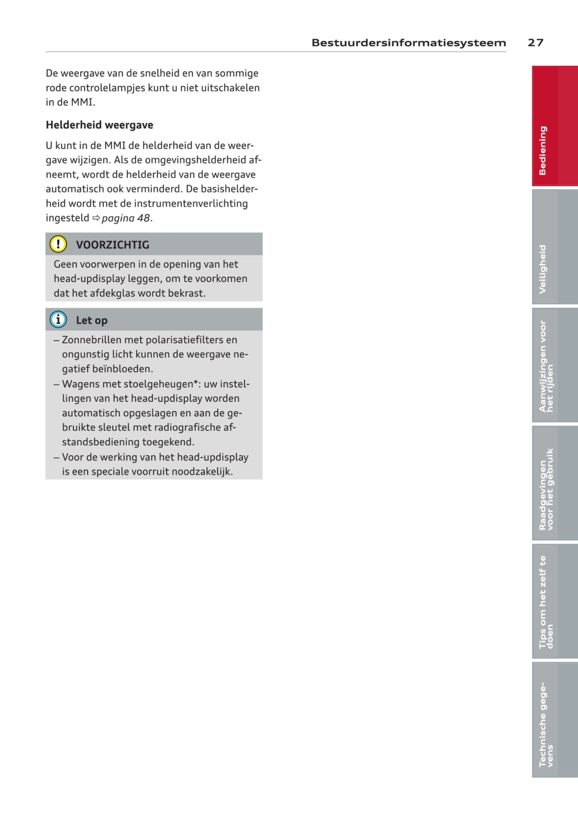 2011-2014 Audi A6 Gebruikershandleiding | Nederlands