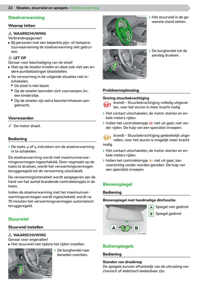 2019-2020 Skoda Citigo-e iV Owner's Manual | Dutch