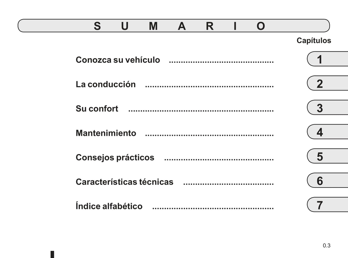 2009-2010 Renault Vel Satis Owner's Manual | Spanish