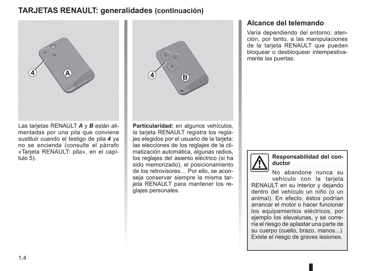 2009-2010 Renault Vel Satis Owner's Manual | Spanish