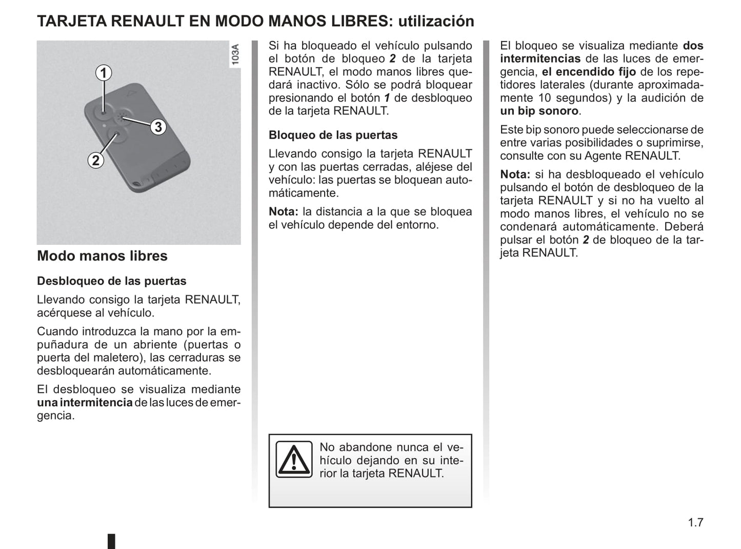 2009-2010 Renault Vel Satis Owner's Manual | Spanish