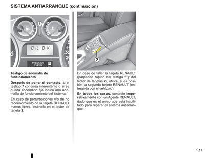 2009-2010 Renault Vel Satis Owner's Manual | Spanish