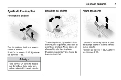 2013-2014 Opel Vivaro Owner's Manual | Spanish