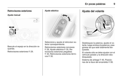 2013-2014 Opel Vivaro Owner's Manual | Spanish