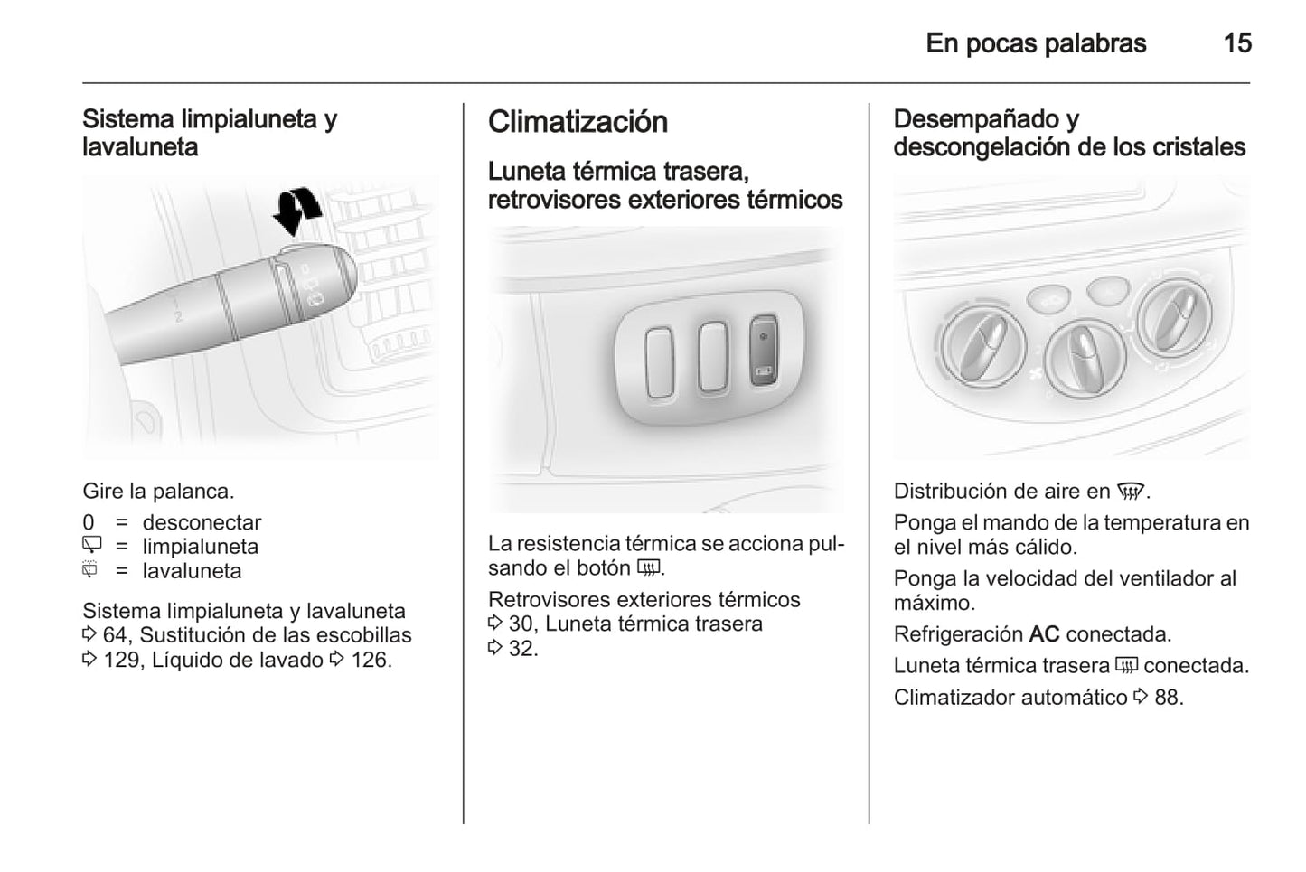 2013-2014 Opel Vivaro Owner's Manual | Spanish