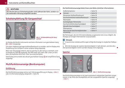 2011-2012 Skoda Octavia Owner's Manual | German