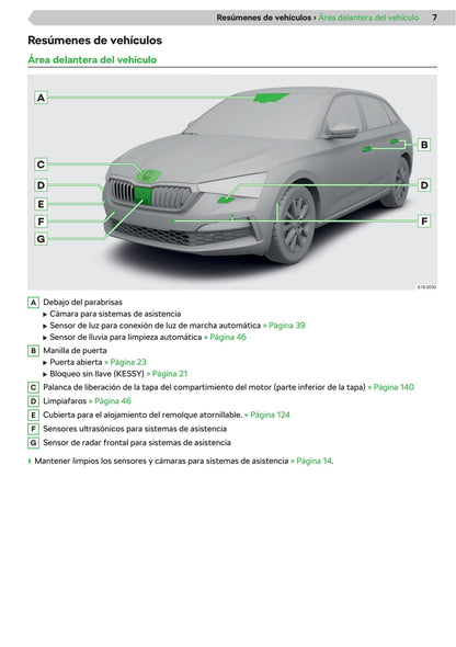 2019-2020 Skoda Scala Owner's Manual | Spanish