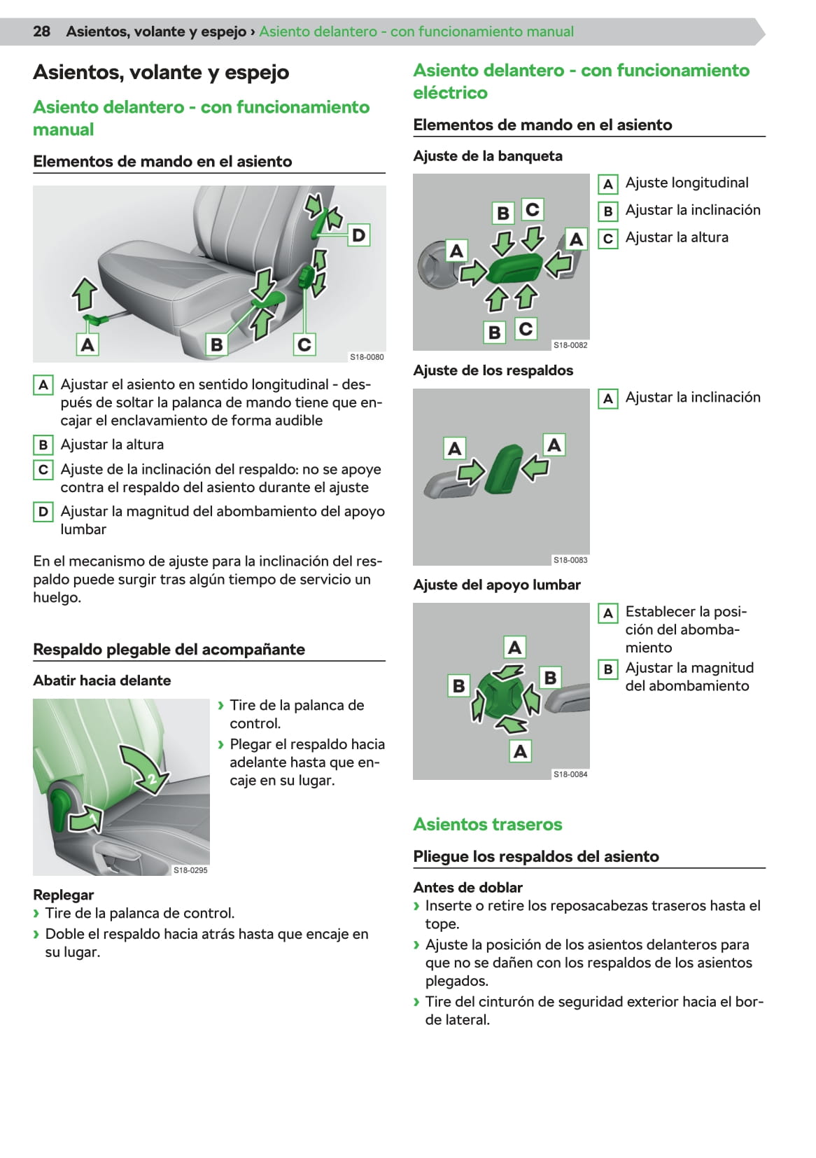 2019-2020 Skoda Scala Owner's Manual | Spanish