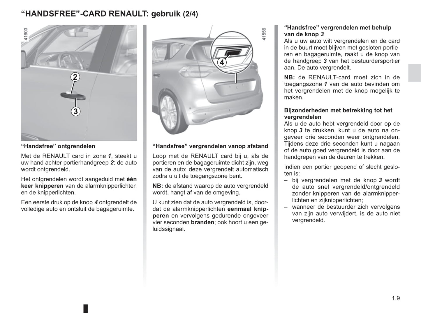 2016-2020 Renault Scenic Manuel du propriétaire | Néerlandais