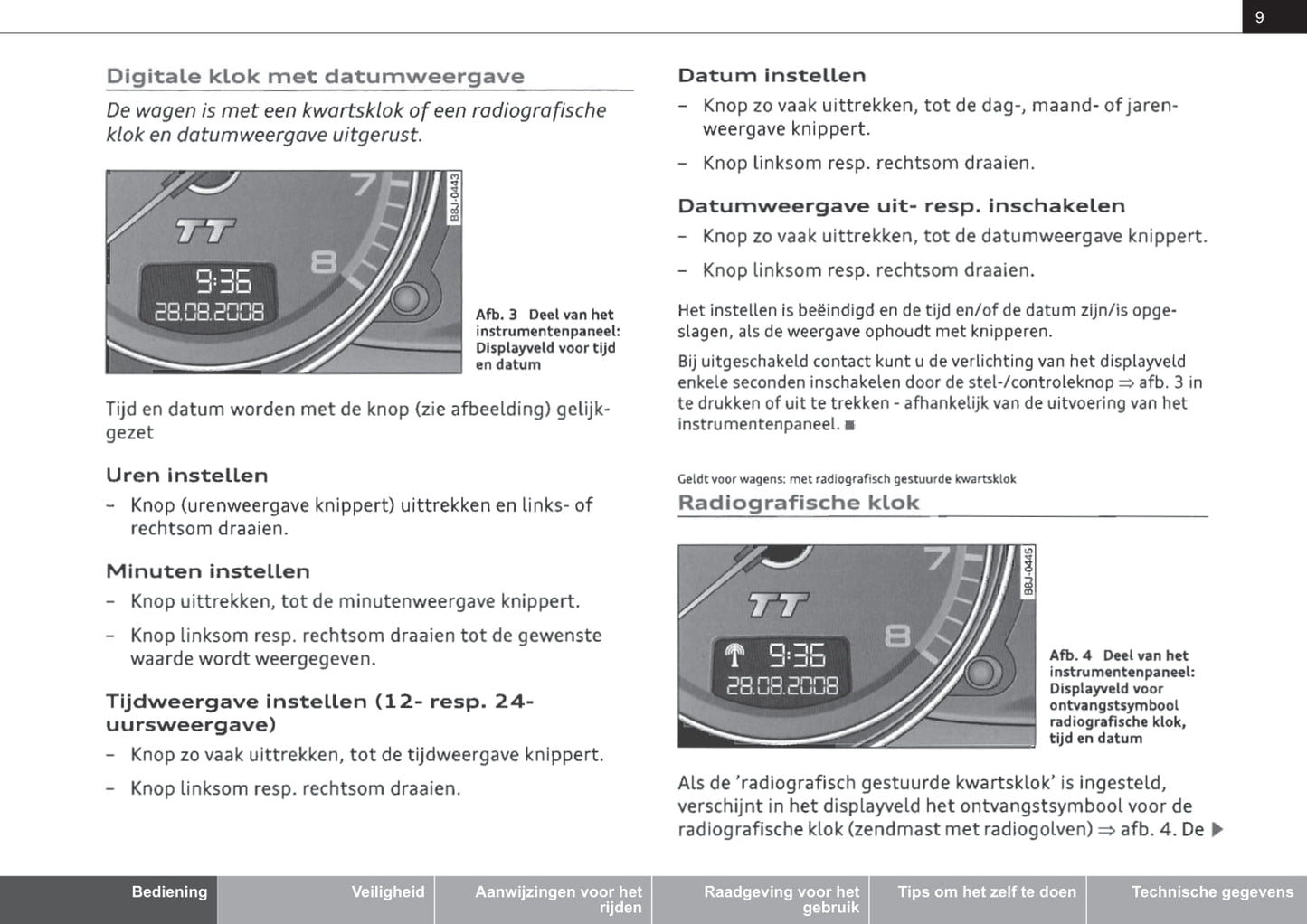 2008-2014 Audi TT Manuel du propriétaire | Néerlandais