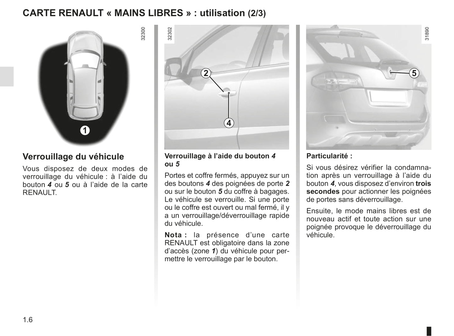 2013-2016 Renault Koleos Manuel du propriétaire | Français