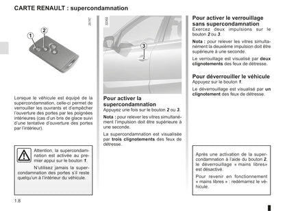 2013-2016 Renault Koleos Manuel du propriétaire | Français