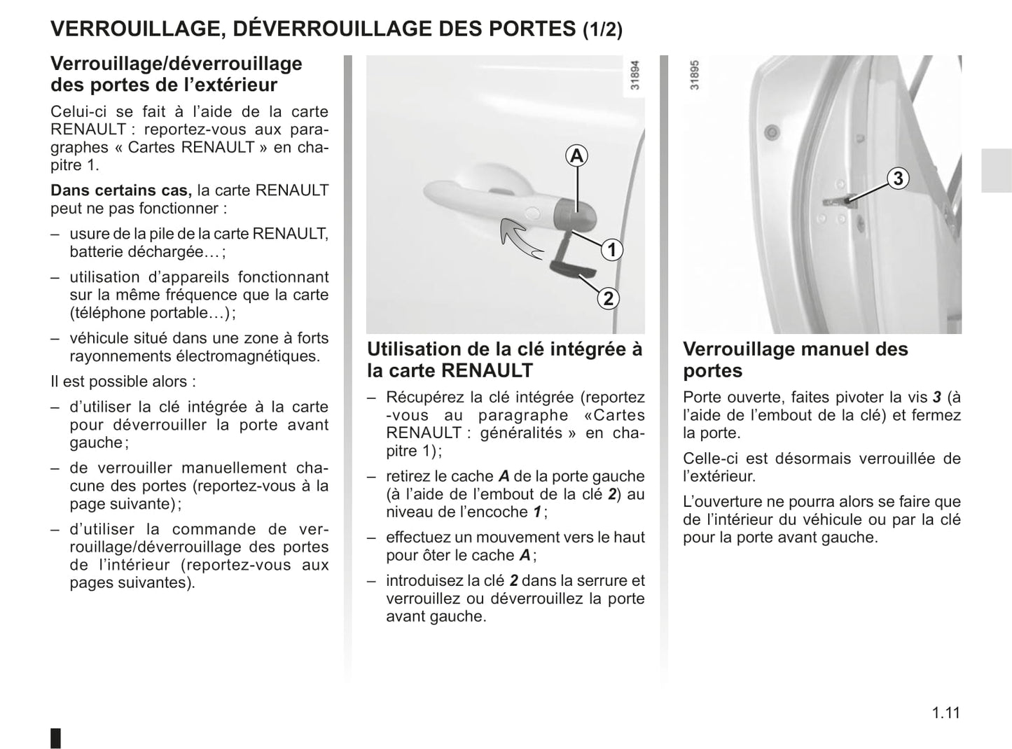 2013-2016 Renault Koleos Manuel du propriétaire | Français