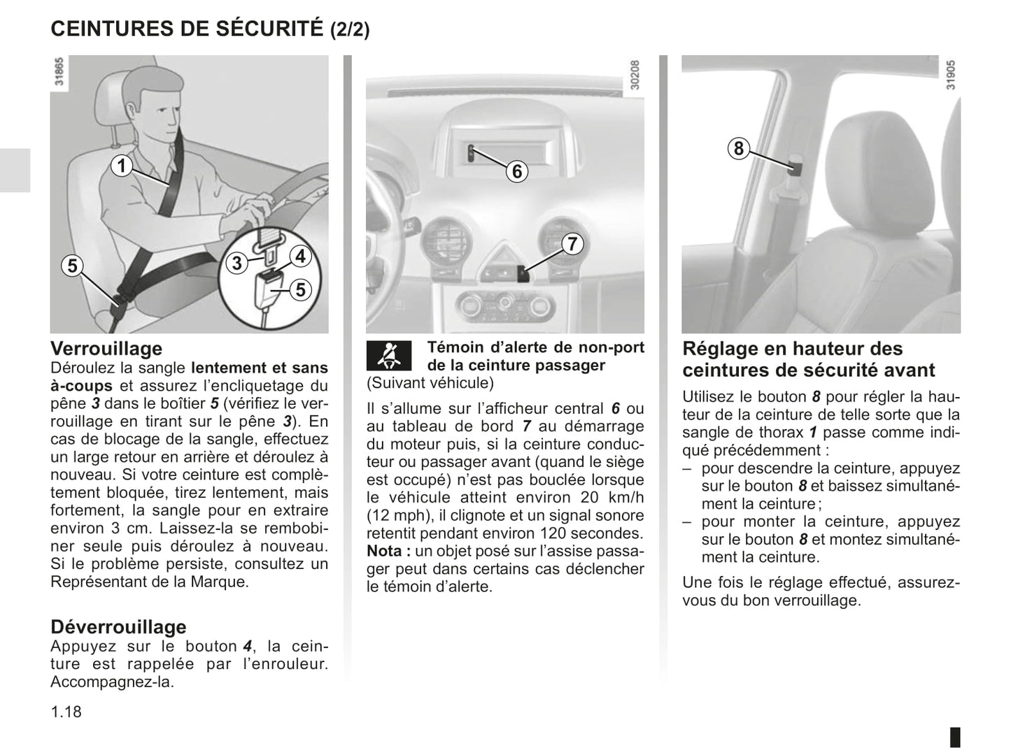 2013-2016 Renault Koleos Manuel du propriétaire | Français