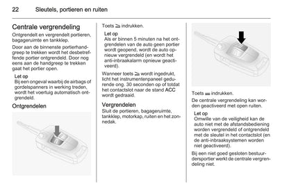 2015-2016 Opel Antara Manuel du propriétaire | Néerlandais