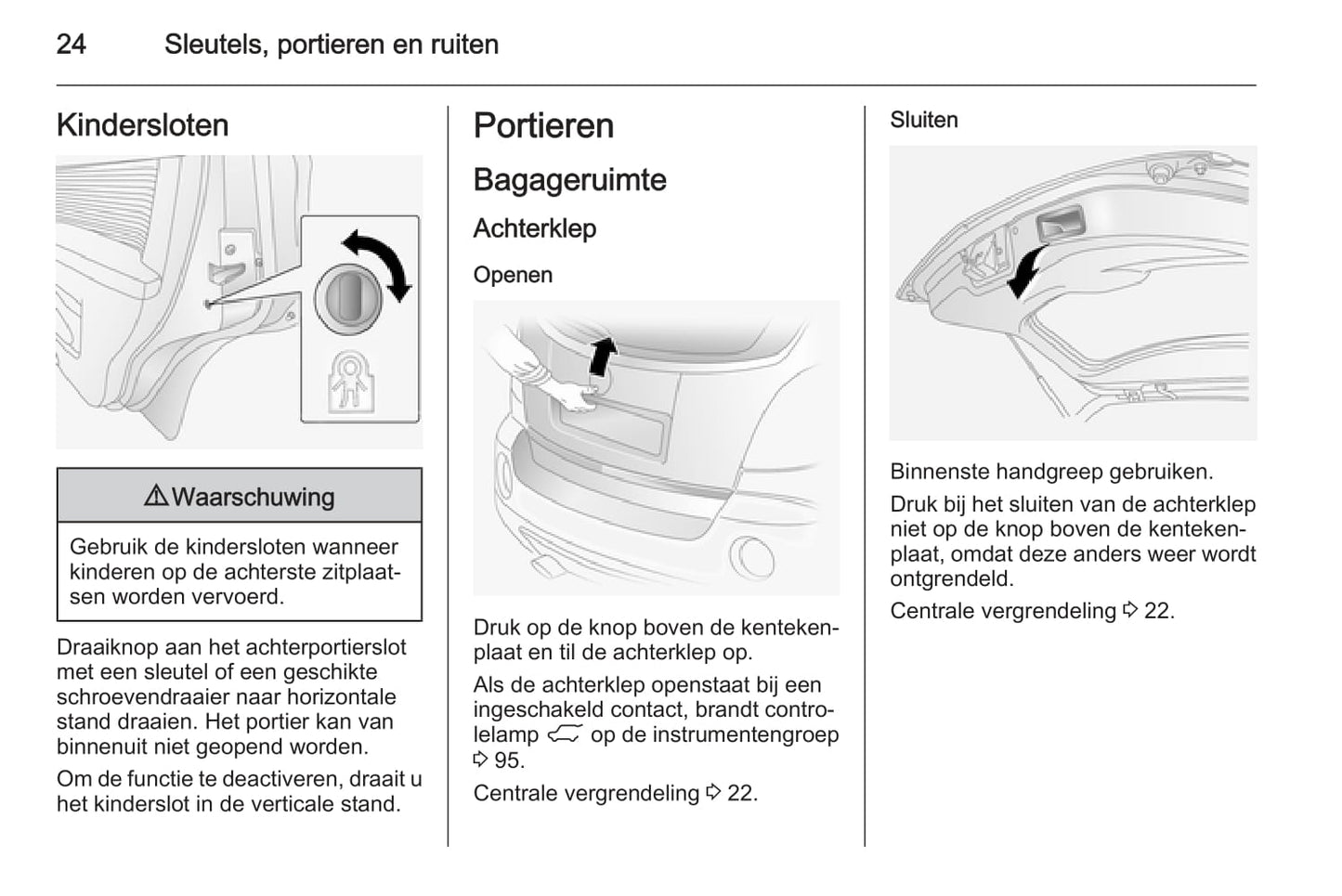 2015-2016 Opel Antara Manuel du propriétaire | Néerlandais