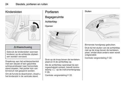 2015-2016 Opel Antara Manuel du propriétaire | Néerlandais