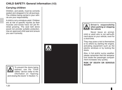 2011-2012 Renault Wind Owner's Manual | Italian