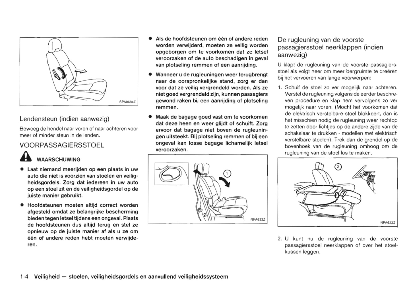 2011-2012 Nissan Pathfinder Owner's Manual | Dutch