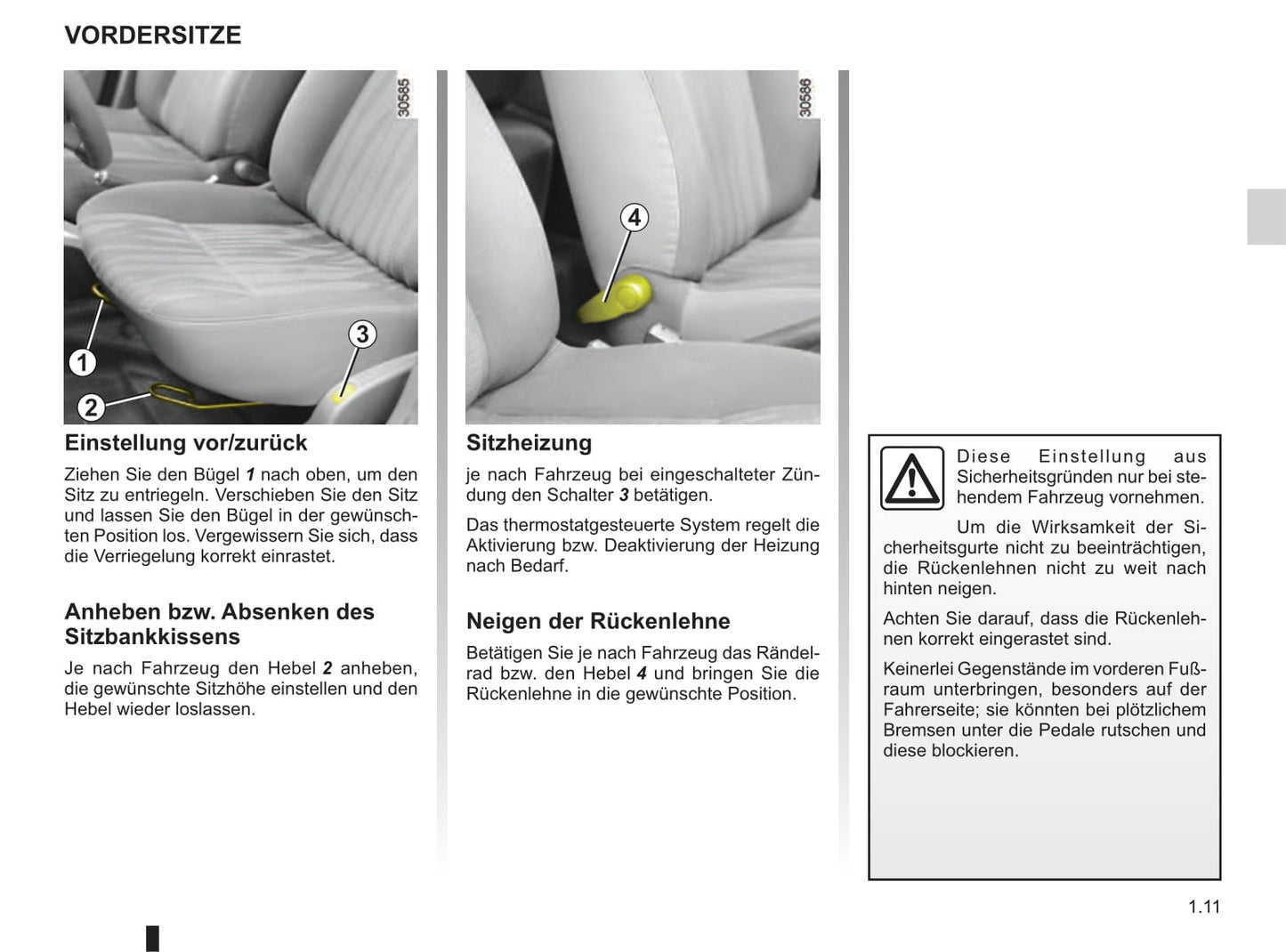 2010-2014 Dacia Duster Manuel du propriétaire | Allemand