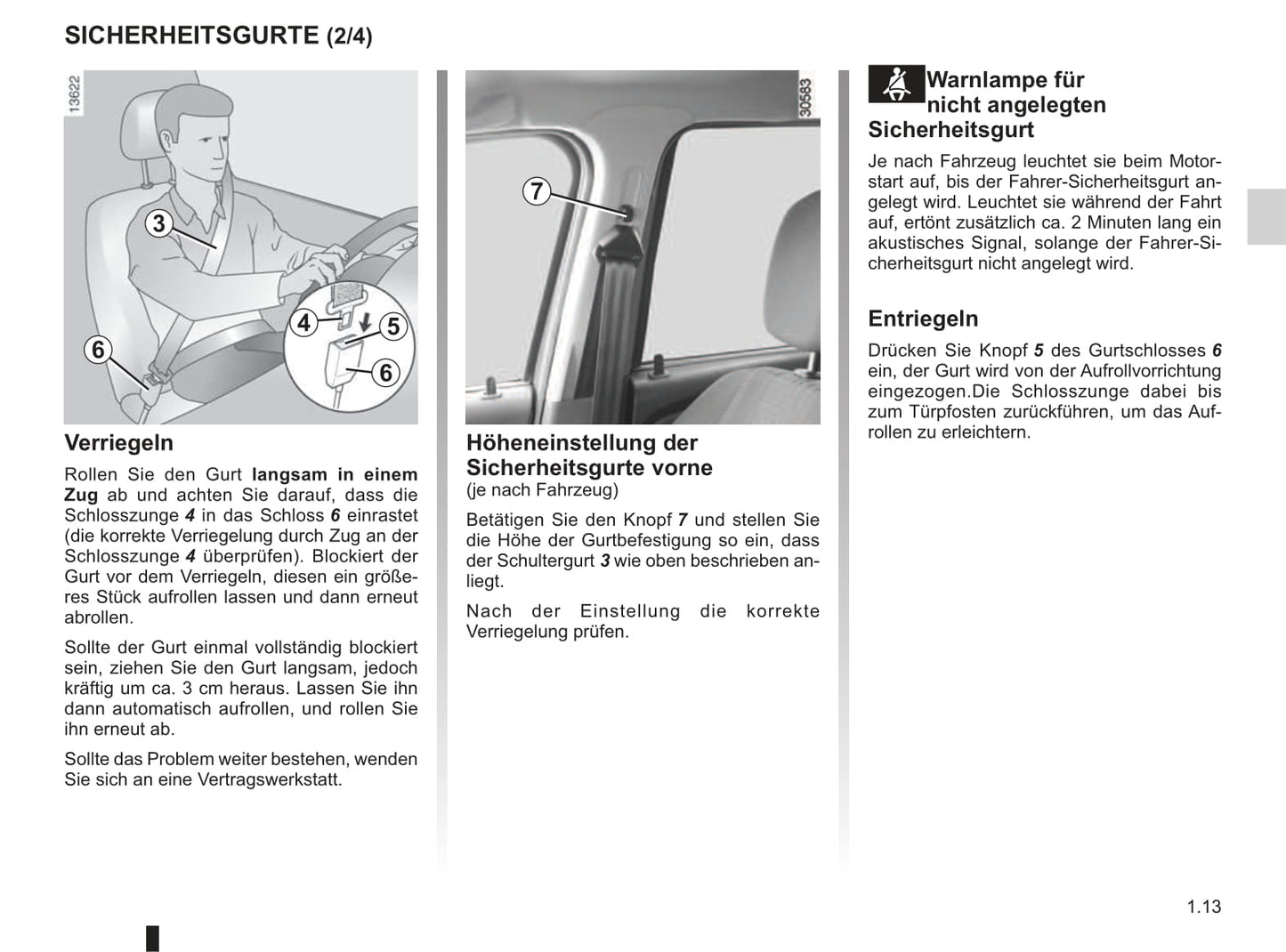 2010-2014 Dacia Duster Manuel du propriétaire | Allemand