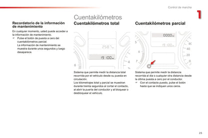 2016-2017 Citroën C-Elysée Gebruikershandleiding | Spaans