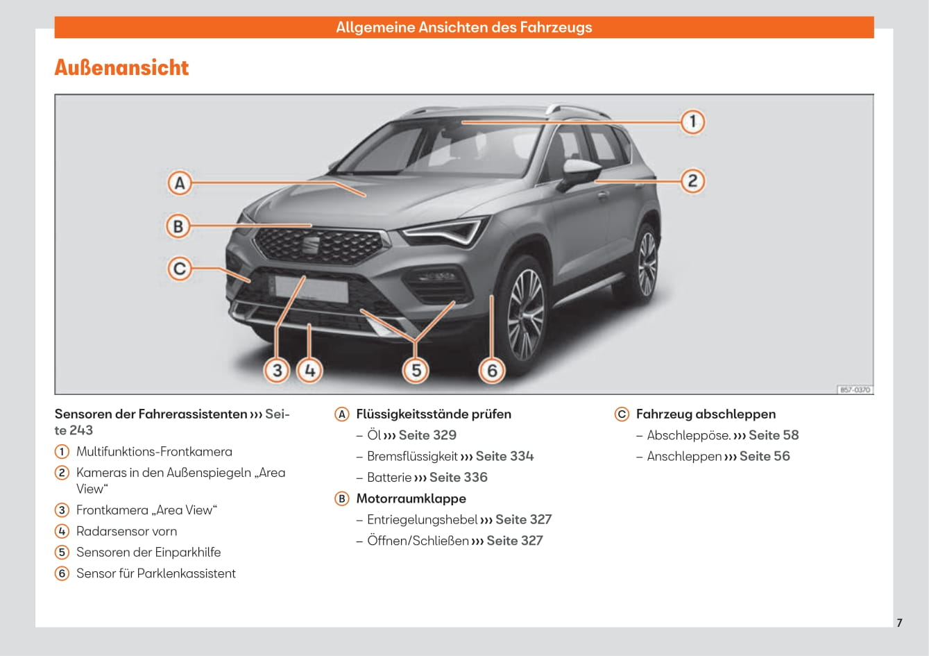 2020-2023 Seat Ateca Gebruikershandleiding | Duits