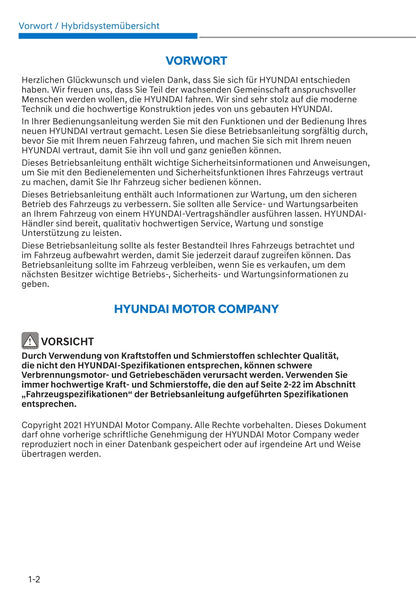 2021-2023 Hyundai Santa Fe Manuel du propriétaire | Allemand