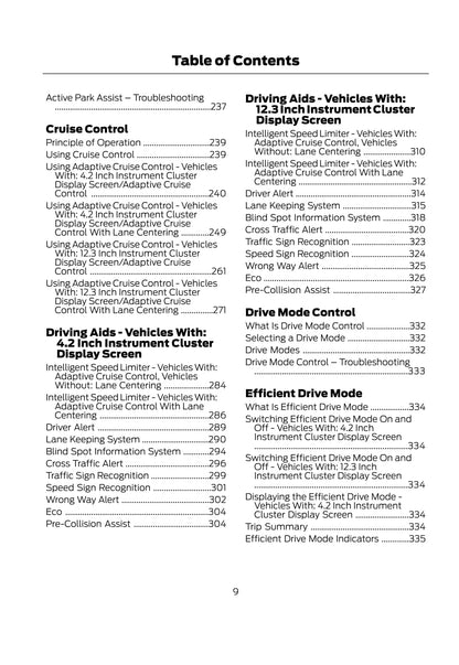 2020-2021 Ford Puma Manuel du propriétaire | Anglais