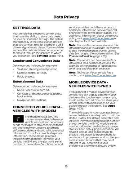 2020-2021 Ford Puma Manuel du propriétaire | Anglais