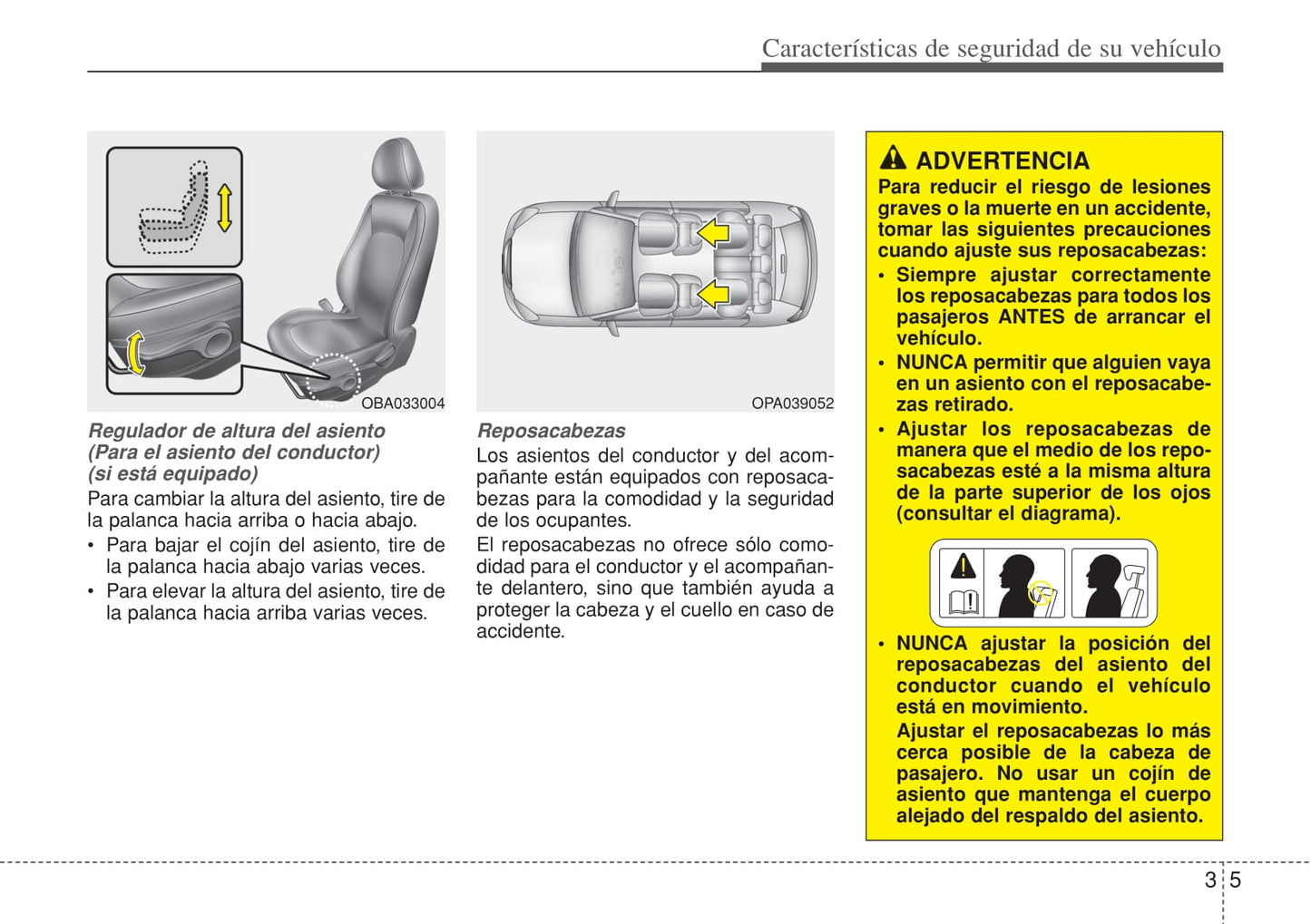 2014-2015 Hyundai i10 Bedienungsanleitung | Spanisch