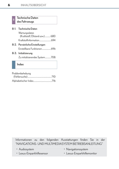 2014-2015 Lexus GS 300h/GS 450h Owner's Manual | German