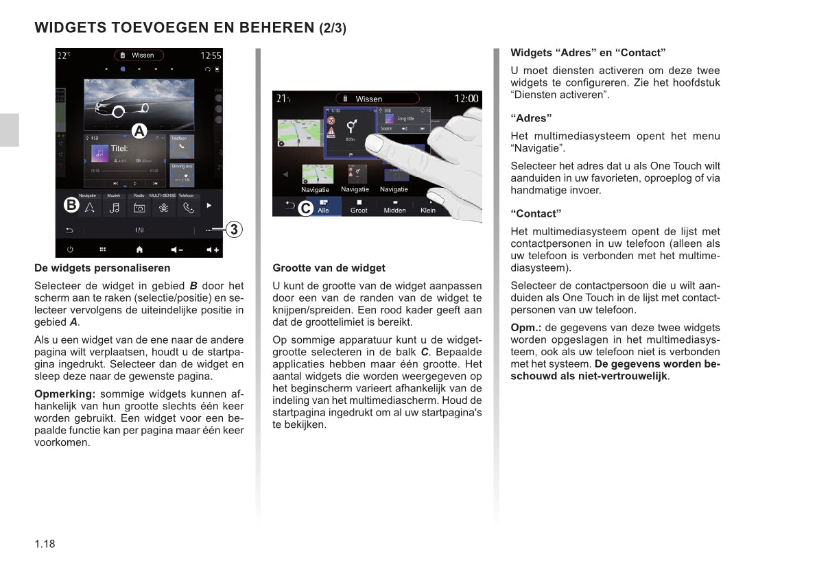 Renault Easy Connect - Multimediasysteen Easy Link-Systeem Handleiding 12/2020