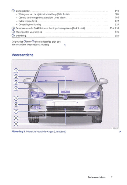 2014-2019 Volkswagen Passat Manuel du propriétaire | Néerlandais