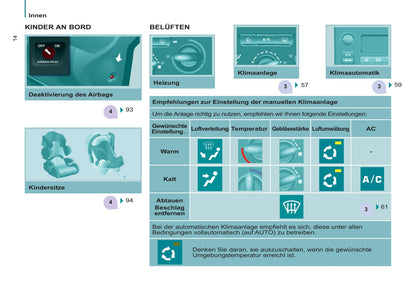 2011-2012 Peugeot Partner Owner's Manual | German