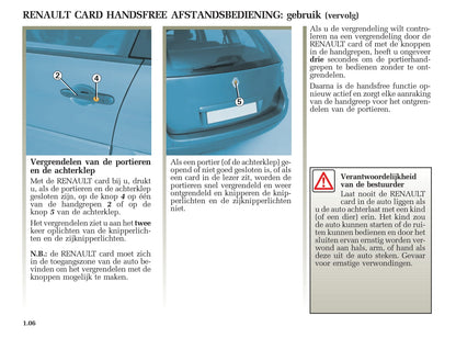 2003-2006 Renault Mégane Manuel du propriétaire | Néerlandais