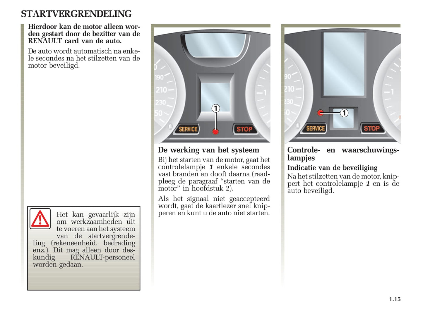 2003-2006 Renault Mégane Manuel du propriétaire | Néerlandais