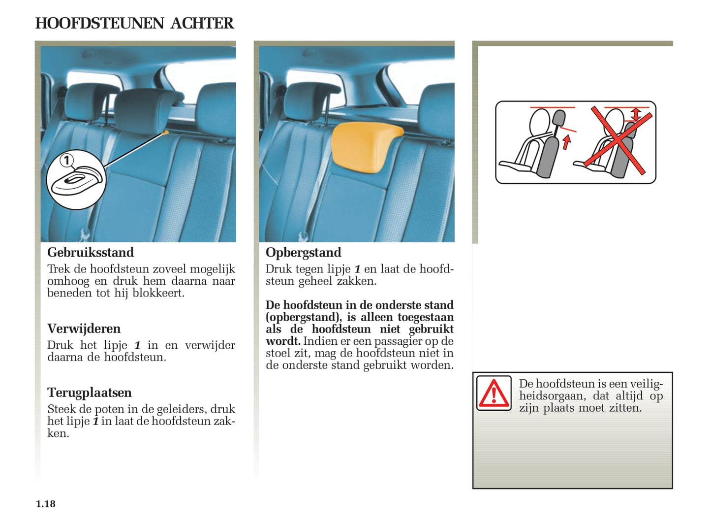 2003-2006 Renault Mégane Manuel du propriétaire | Néerlandais